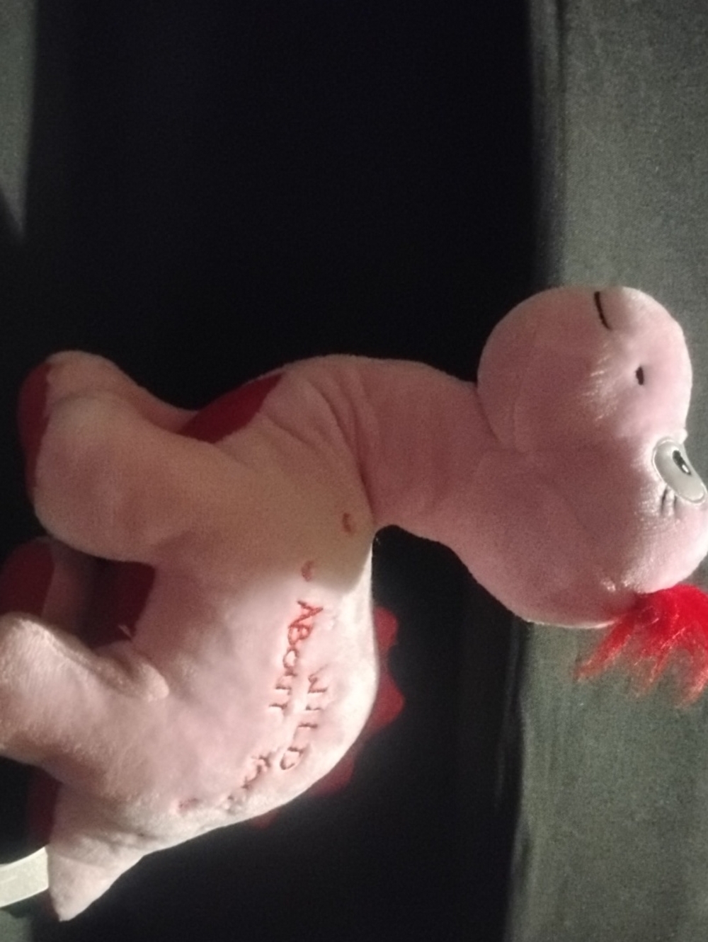 Pink Plush Dragon Stuffed Toy - Kids Soft Cuddly Plush